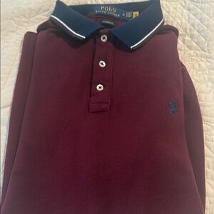 Polo by Ralph Lauren Red Polo Shirt with Embroidered Logo